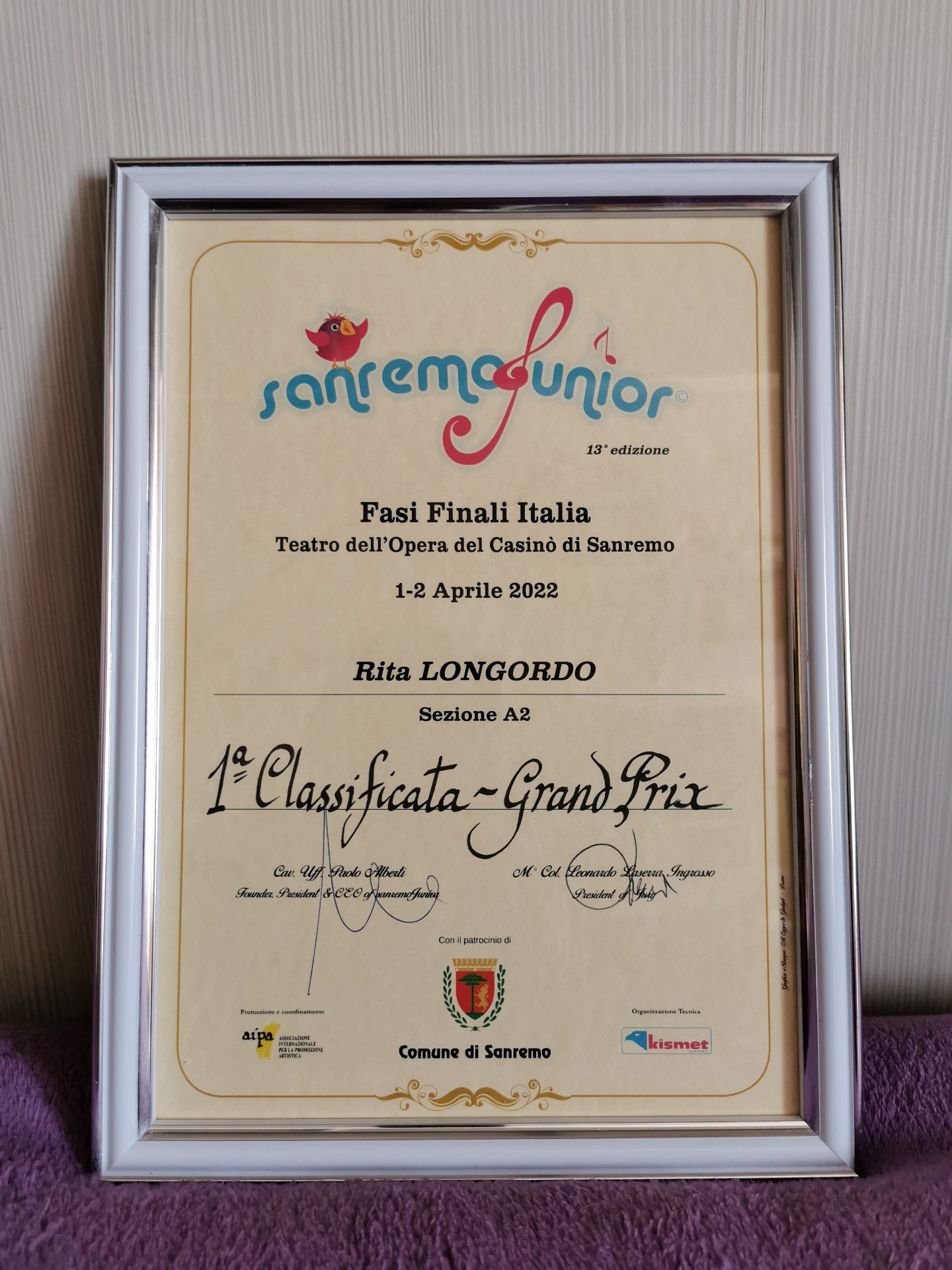Curriculum :: Rita Longordo
